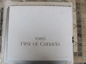 CN1  1985  1st of Canada Wildlife Habitat Print  w/folio Signed  #CN1XV0 DSS - Picture 1 of 2