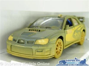 SUBARU IMPREZA WRC MODEL RALLY CAR WRC 2007 SOLBERG 1:36 KINSMART MONTE CARLO K8 - Foto 1 di 5