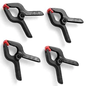DEKTON 4PC 3" Heavy Duty Spring Clamps – Strong Grip, Non-Slip, 35mm Jaw - Picture 1 of 4