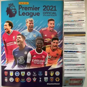 PANINI PREMIER LEAGUE 2021 STICKERS 226 - 439 (Fulham - Man Utd & ELITES) 20/21 - Picture 1 of 215