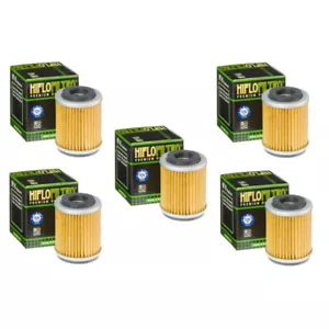 Hiflofiltro HF143 Oil Filter 5 Pack Yamaha BW200 BW350 TTR225 TTR230 TT225 TT600 - Picture 1 of 2