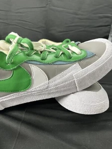 NIKE X SACAI BLAZER LOW CLASSIC GREEN MENS SIZE (DD1877-001) Size 15 pristine - Picture 1 of 15