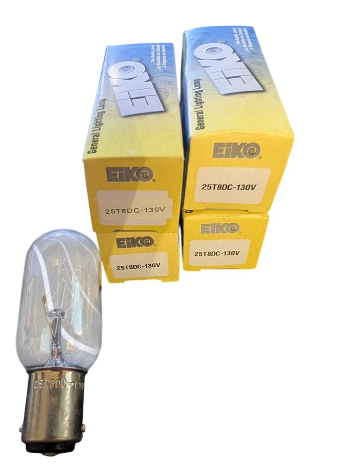   EIKO 25T8DC-130V  REPLACEMENT FOR 25T8DC-130V- 4 Pieces - Image 1 of 2