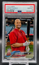 2018 TOPPS ALBERT PUJOLS PSA 10 SHORT PRINT SP VARIATION LOS ANGELES ANGELS