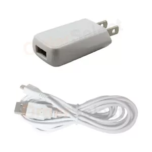 Wall Charger+USB Cable 10' Micro for Phone Samsung Galaxy S S1 S2 S3 S4 S5 S6 S7 - Picture 1 of 9