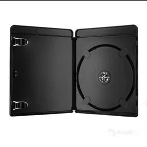 50 Blu Ray Hüllen 11 mm Schwarz für 1 Bluray,DVD Leerhülle ähnlich Amaray - Bild 1 von 5