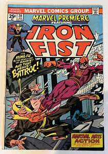 Marvel Premiere Featuring Iron Fist #20 (Jan 1975, Marvel)