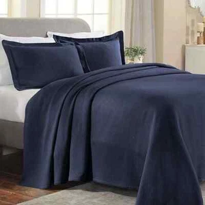 Solitaire Cotton Matelasse Decorative Bedspread and Pillow Sham Set - Picture 1 of 47