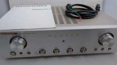Marantz PM6100SA Integrated Amplifier Power Supply Voltage 100V Silver Used JP - Image 1 of 4