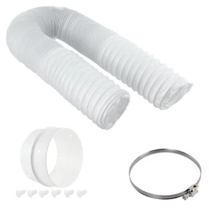 13 Ft Long Vent Hose Extension Pipe & Connectors for LOGIK Tumble Dryer - Picture 1 of 6