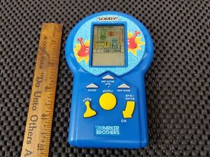 Sorry Handheld Electronic Game by Parker Brothers 1996 Works