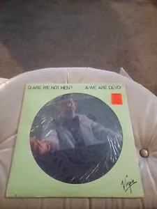 DEVO•Q:Are We Not Men? We Are Devo ☆SEALED☆ Picture Disc/7"Flexi•UK IMPORT - Picture 1 of 3