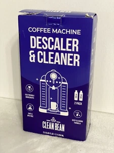 (2 Bottles) Cleanbean Universal Descaling Solution Coffee Maker Cleaner New 20ml - Picture 1 of 7