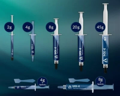 Pate Thermique MX-4 Gris Haute Performance Processeur PC PS4 CPU Carte Graphique - Photo 1/4