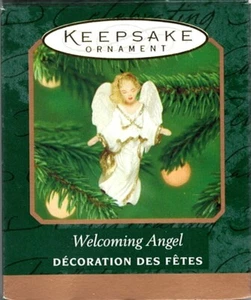Hallmark 2000 Welcoming Angel Miniature Ornament - Picture 1 of 2