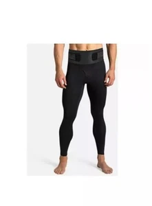 Tommie Copper Men's Adjustable Back Support Legging Size Small Black NEW!! - Picture 1 of 18