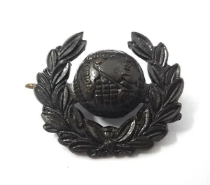 Genuine British Royal Marines RM Bronze Colour Beret Globe Badge - NEW RM2X - Picture 1 of 3