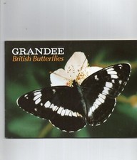 BRITISH BUTTERFLIES GRANDEE FULL ABUM 32 CARDS ISSUED 1983  1983 EX COND