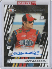 JEFF GORDON 2023 DONRUSS RACING 75TH ANNIVERSARY ON CARD AUTO CARD
