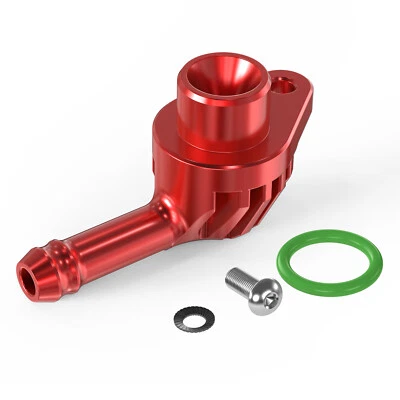 Rear Brake Master Cylinder Connector For Honda TRX450ER Electric Start Model Red - Image 1 of 4