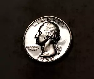 1950 Washington Quarter * Gem Proof * 90% Silver * XQ636 - Picture 1 of 4