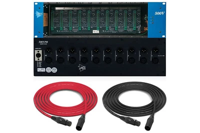 API Audio 500VPR 500 VPR | 10 Slot Rack with Power Supply | Pro Audio LA - Image 1 of 4