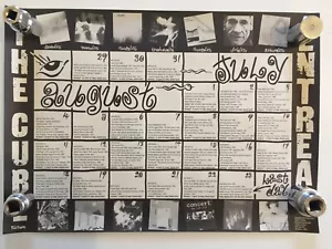 THE CURE..41x29cm.ENTREAT...1990 AUSSIE FICTION PRE-ORDER IN-STORE PROMO PÓSTER - Imagen 1 de 14
