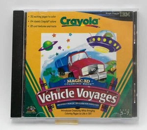 CRAYOLA FAHRZEUG REISEN MAGIE 3D MALBUCH CD - Bild 1 von 1