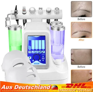 BIO RF Hydro Dermabrasion Gesichtspflegegerät Aqua Peel Schönheit Maschine 7in 1 - Bild 1 von 8