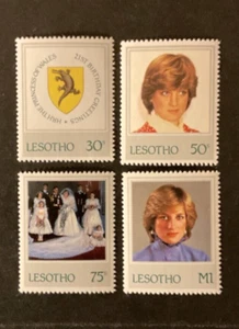 Stamps Lesotho Scott #372-5 never hinged - Picture 1 of 1