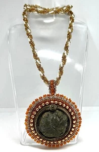 Tinder Sponge Amulet • Fossil Protection Charm • Handmade Unique Piece - Picture 1 of 8