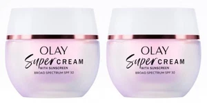 Olay Super Crema con Protector Solar FPS 30 - 1,7 OZ - Paquete de 2 - Imagen 1 de 1