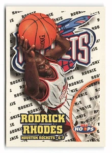 1997-98 Hoops #179 Rodrick Rhodes Rookie Houston Rockets RC - Picture 1 of 2
