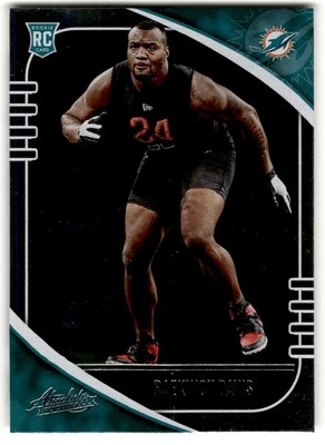 2020 Panini Absolute Raekwon Davis Rookie #188 Miami Dolphins - Image 1 of 2