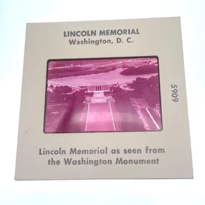 Lincoln Memorial Washington DC #67 visto desde el Monumento a Washington - Imagen 1 de 1