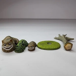 Alice im Figurenland 2,5" brauner Cheshire Katzen Baum Gashapon Furuta Kaiyodo - Bild 1 von 4