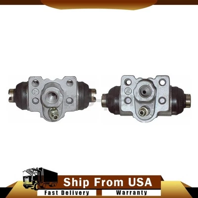 2x Cilindro de rueda de freno de tambor trasero centrado para Honda Civic 2005 2004 2003 2002 Foto 1 de 4