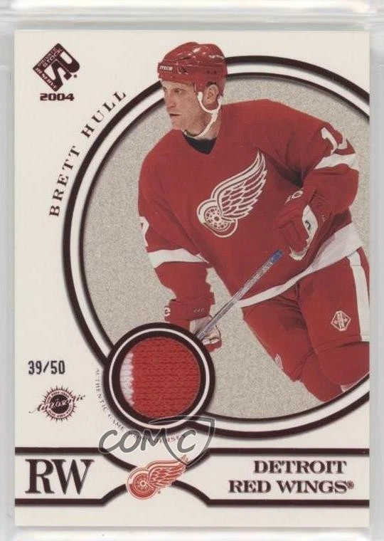 2003-04 Pacific Private Stock Reserve Red /50 Brett Hull #165 HOF - Image 1 of 2