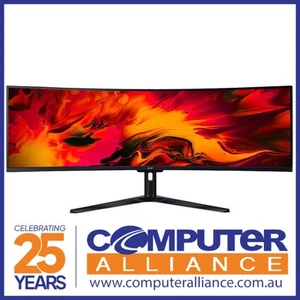 49" Acer EI491CURS 120Hz DQHD Ultra-Wide FreeSync Curved VA Gaming Monitor - Picture 1 of 2