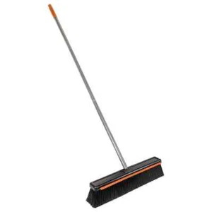 Push Broom with Squeegee Blade Head 1 (8 In.) for Indorr & Outdoor Use - Picture 1 of 11