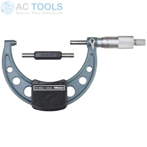 Mitutoyo Outside Micrometer - Metric (75mm - 100mm) 103-140-10 Genuine - Picture 1 of 2