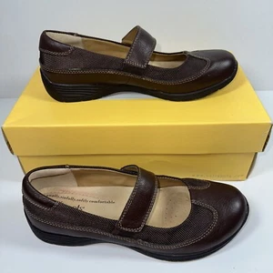 Softspots Tayla Brown Leather Mary Jane Comfort Shoes Women’s Sz 8.5 N Slip On - Picture 1 of 11