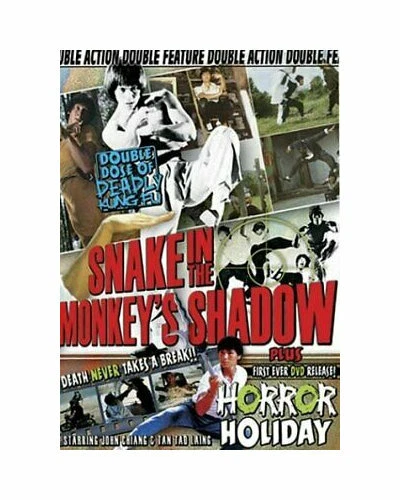 NEW Snake in the Monkeys Shadow+Horror Holiday DVD MOVIE SET John Chang KUNG FU  - Image 1 of 1