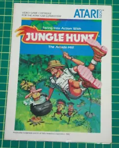 Atari 5200 Game Manual: Jungle Hunt - Picture 1 of 2