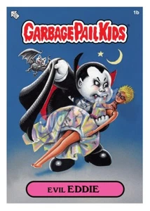 Garbage Pail Kids 1b evil EDDIE OS1 GPK 🗑️👦 4x6 Glossy Indoor Fridge Magnet - Picture 1 of 1