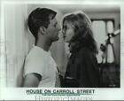 1987 Press Photo Actor and Actress in "House on Carroll Street" movie