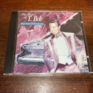 The Best of T. Bob Pianos with Orchestra - CD - New Sealed - Case Cracked - Foto 1 di 8