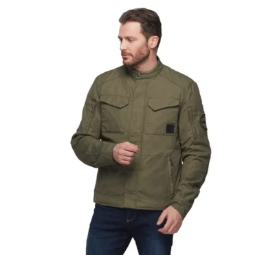 Chaqueta de cera Harrison verde para hombre Indian Motorcycle 2833366 Foto 1 de 4