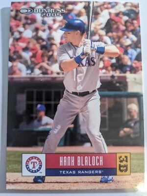 2005 Donruss Baseball #357 Hank Blalock - Image 1 of 3