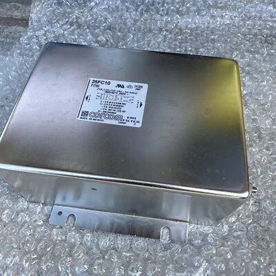 25FC10 / F7750 EMI FILTER 25 A 120/250 V 50-60 HZ  / CORCOM - Image 1 of 4
